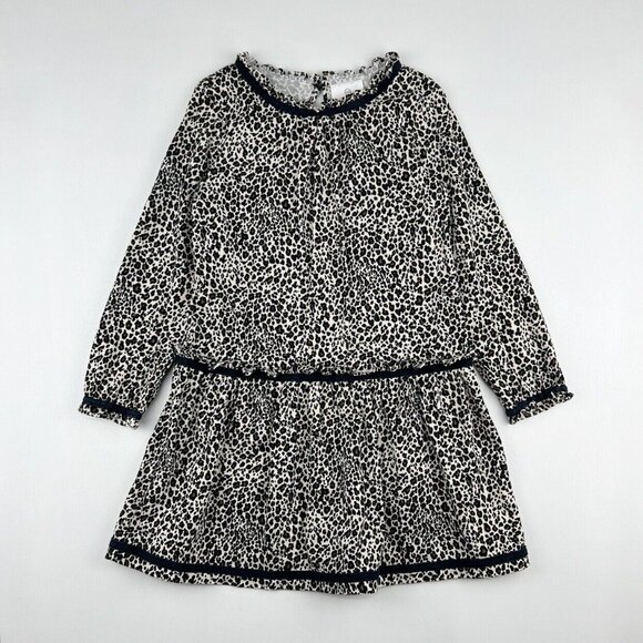 Hanna Andersson Leopard Print Ruffle Dress - Picture 2 of 10